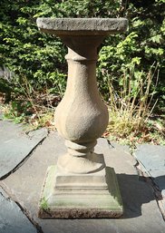 Cast Stone Outdoor Pedestal