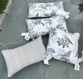 Set Of 4 Throw Pillows - Never Used
