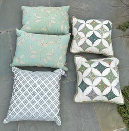 Set Of 5 Throw Pillows