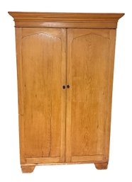 Antique Pine Wardrobe / Armoire