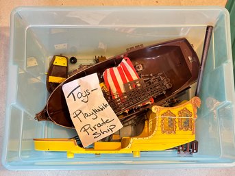 Vintage Playmobil Pirate Ship