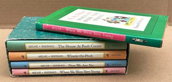 A.A. Milne Book Set - 5 Books - Winnie The Pooh - Children's Books