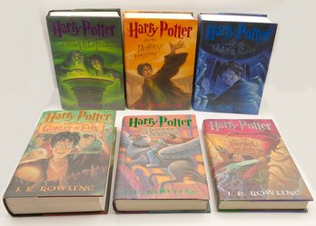 Collection Of 6 Harry Potter Books - All First American Editions