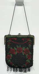 Antique 1920's Flapper Beaded Purse - Art Deco