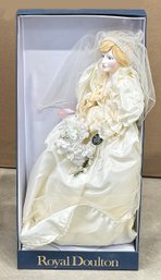 Royal Doulton Nisbet Pocelain Doll - Lady Diana, Princess Of Wales - Numbered, Limited Edition - In Box
