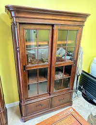 Riverside Bristol Court Sliding Door Cherry Bookcase ($1500 Cost)