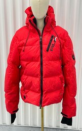 Ralph Lauren RLX Down Winter Jacket - Size Large - In Red