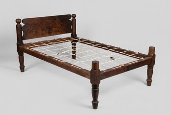 Antique 19th C Rope Bed