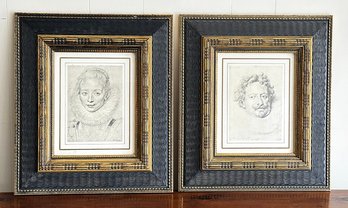 Pair Of Beautifully Framed Paul Reuben Prints