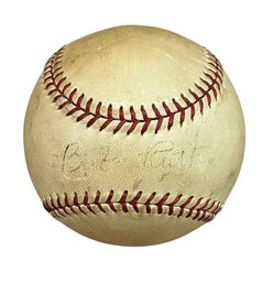 1930's-1940's Babe Ruth Hand-Signed Baseball