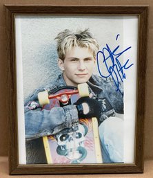 1980's Hand-Signed Christian Slater Photo From Gleaming The Cube