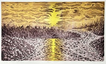 Richard Sloat (b. 1945) Etching 'The Light Between' - Signed / Numbered