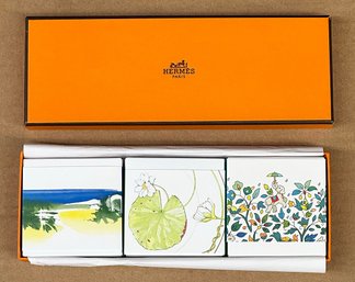 Hermes Les Jardins 3 Soaps Gift Set - Never Used