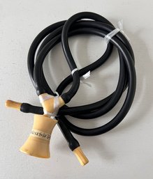 Late 19th Century Chinese Ivory And Rubber Doctor's Stethoscope - Extremely Rare