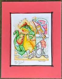 Sturtevant Signed Art Print 'Medieval Firefighter' - Numbered