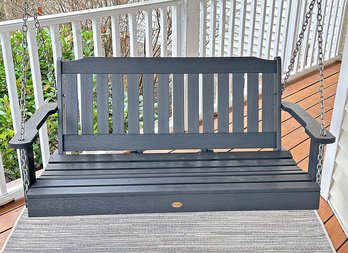 Highwood Lehigh Porch Swing - 4FT - In Federal Blue ($559)
