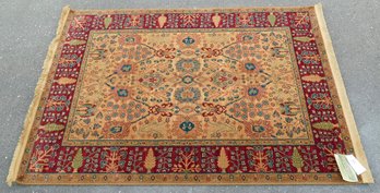 Karastan Samovar Teawash Wool Rug - 4'3' X 6' - Never Used - Tags Still Attached