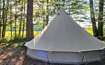 CanvasCamp Sibley ProTech 500 16.4Ft Canvas All-Weather Bell Tent - In Excellent Condition $1529