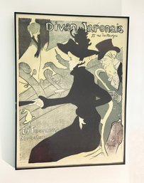 Vintage Henri De Toulouse-Lautrec Poster 'Divan Japonais' - Stedelijk Museum Edition Reprint