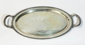 Stancampiano Italian Silver Serving Tray - 80% Pure Silver (800) - 1214 Grams / 42.8 Ounces