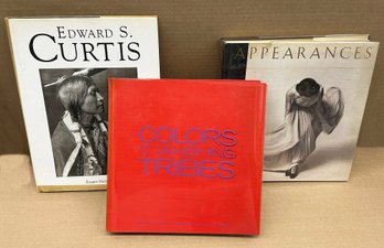 Collection Of 3 Photography Books - Edward Curtis, Bonnie Young, Martin Harrison