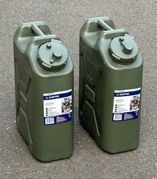 Pair Of Sceptre 5 Gallon / 20 Liter Military Water Containers - Never Used ($90)