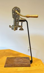 Rogar Estate Bronze Bottle Corkscrew With Stand ($200)