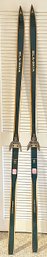 Vintage Pair Of Bla-Skia (Norway) Cross Country Wooden Skis