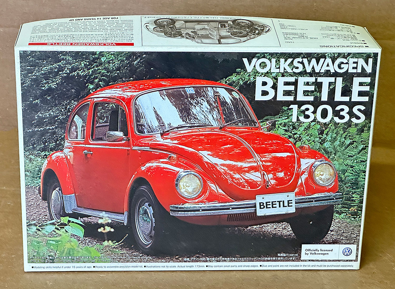 Volkswagen Beetle 1303S Model Car Kit - Unused In Original Box #19140 ...