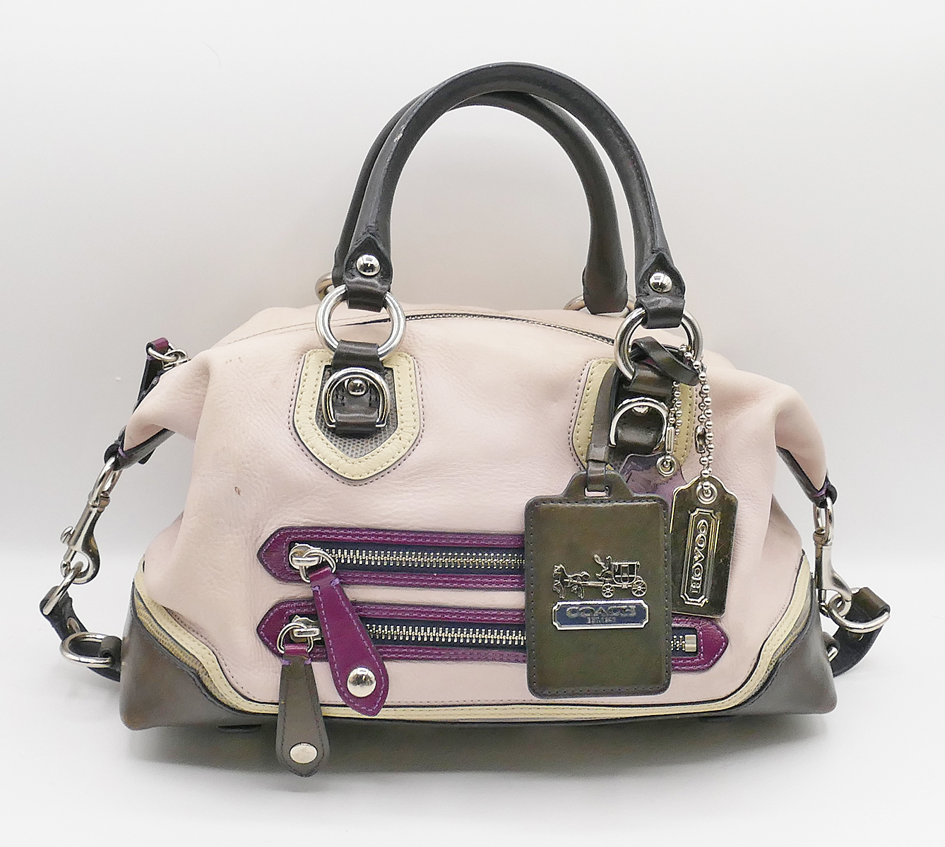 Genuine Coach Leather Handbag #19405 | Auctionninja.com