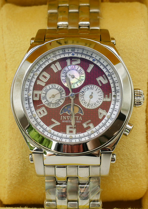 Invicta Model 4821 Watch 100 Meters Swiss Movement Stainless  display picture 2
