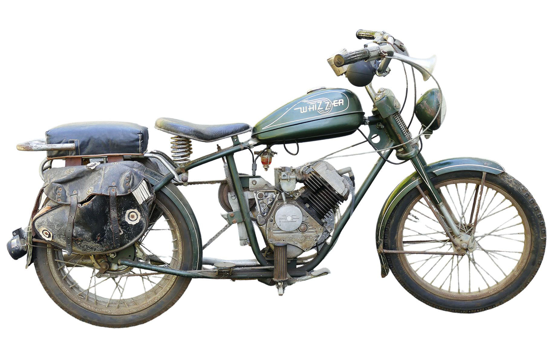 1940's Whizzer Sportsman Motorcycle #12952