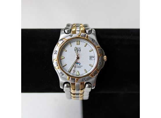 Men's ESQ Swiss Quartz Two-tone Stainless Steel Watch Water