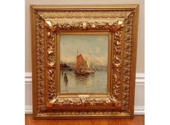 Henri Fabre (French, 1880 - 1950) Original Oil On Board Painting