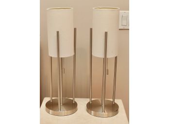 Pair Of Modern Table Lamps