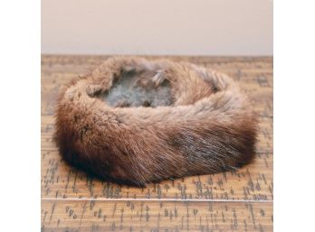 Vintage Authentic Mink Fur Collar