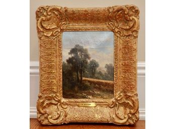 Original Ada Stone (1879 - 1904) Oil Painting On Canvas