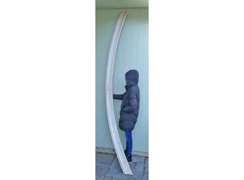 Excellent Large Antique/Vintage Arched Architectural Wood Trim Piece - 123' Long