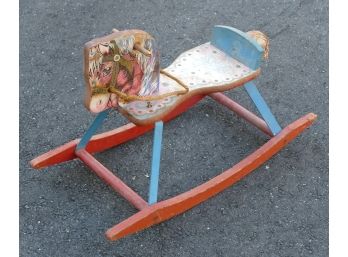 Vintage Toy Rocking Horse