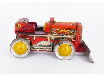 Marx Tin Litho Highboy Climbing Tractor