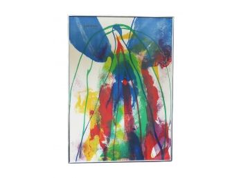 Paul Jenkins (American,1923-2012) Earth Day Lithograph