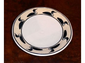 Leishman (Canada) Pottery Plate - From Their Wildlife Collection