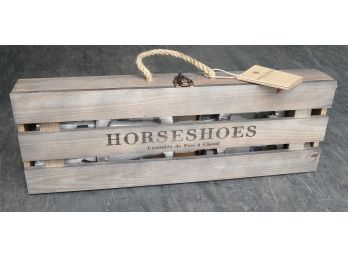 Restoration Hardware Horseshoes Set - Never Used / Sealed - Great Holiday Gift