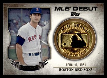 2016 Topps MLB Debut Medallion Carl Yastrzemsk