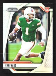 2025 Prizm Draft #57 Cam Ward RC - SILVER Prizm