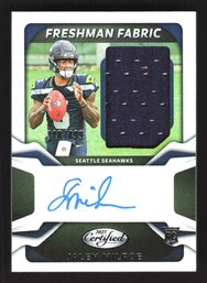 2025 Panini Certified Football Jalen Milroe FBC-JME - Rookie Patch Auto /499