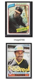 1980 TOPPS WILLIE McCOVEY AND 1979 TOPPS DAVE WINFIELD