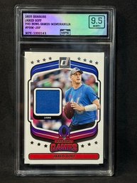 2025 Donruss Jared Goff Game Used Mnt