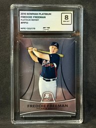 2010 Bowman Platinum Freddie Freeman Rookie - Nm