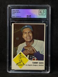 1963 Fleer Tommy Davis - Vg-exc